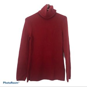 Gap Red‎ Cowl Turtleneck Sweater